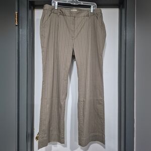 Vintage Talbots Woman Y2K Pin Striped Wide Leg Pants